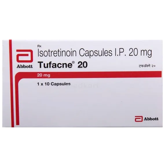 tufacne 20mg capsule 10's